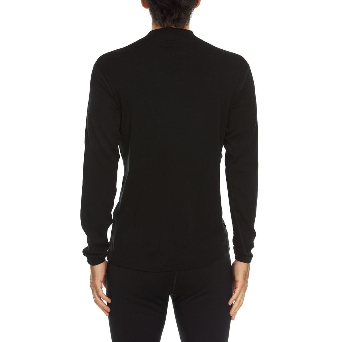 Men's Midweight Mock Neck 100% Merino Wool