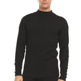 Men's Heavyweight Mock Neck 100% Merino Wool