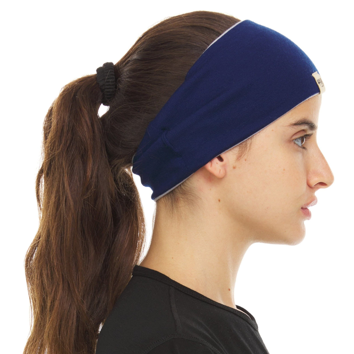 Reversible Headband 100% Merino Wool