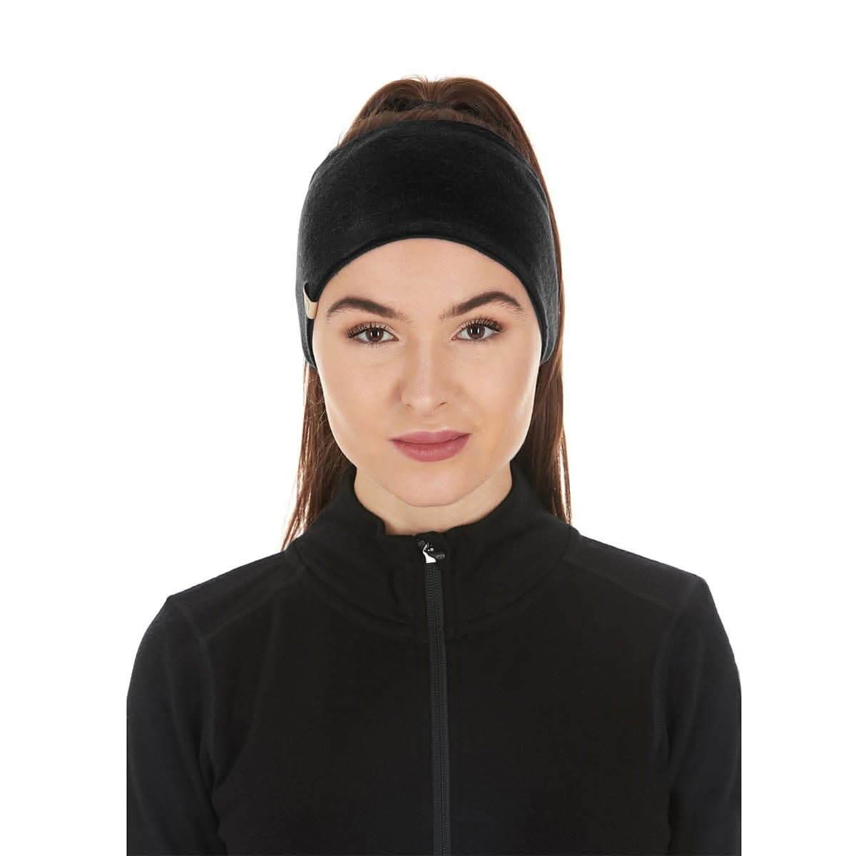 Reversible Headband 100% Merino Wool