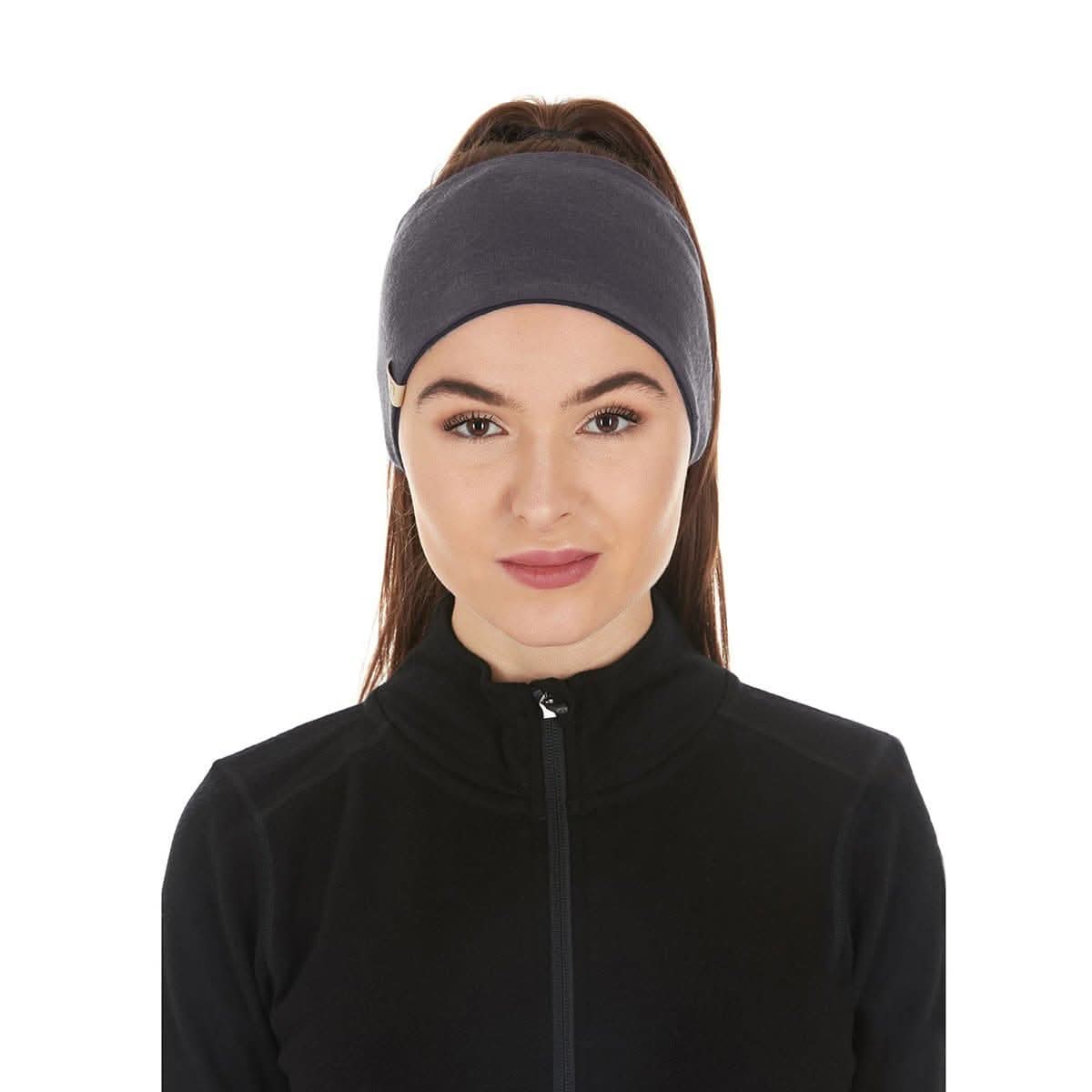 Reversible Headband 100% Merino Wool