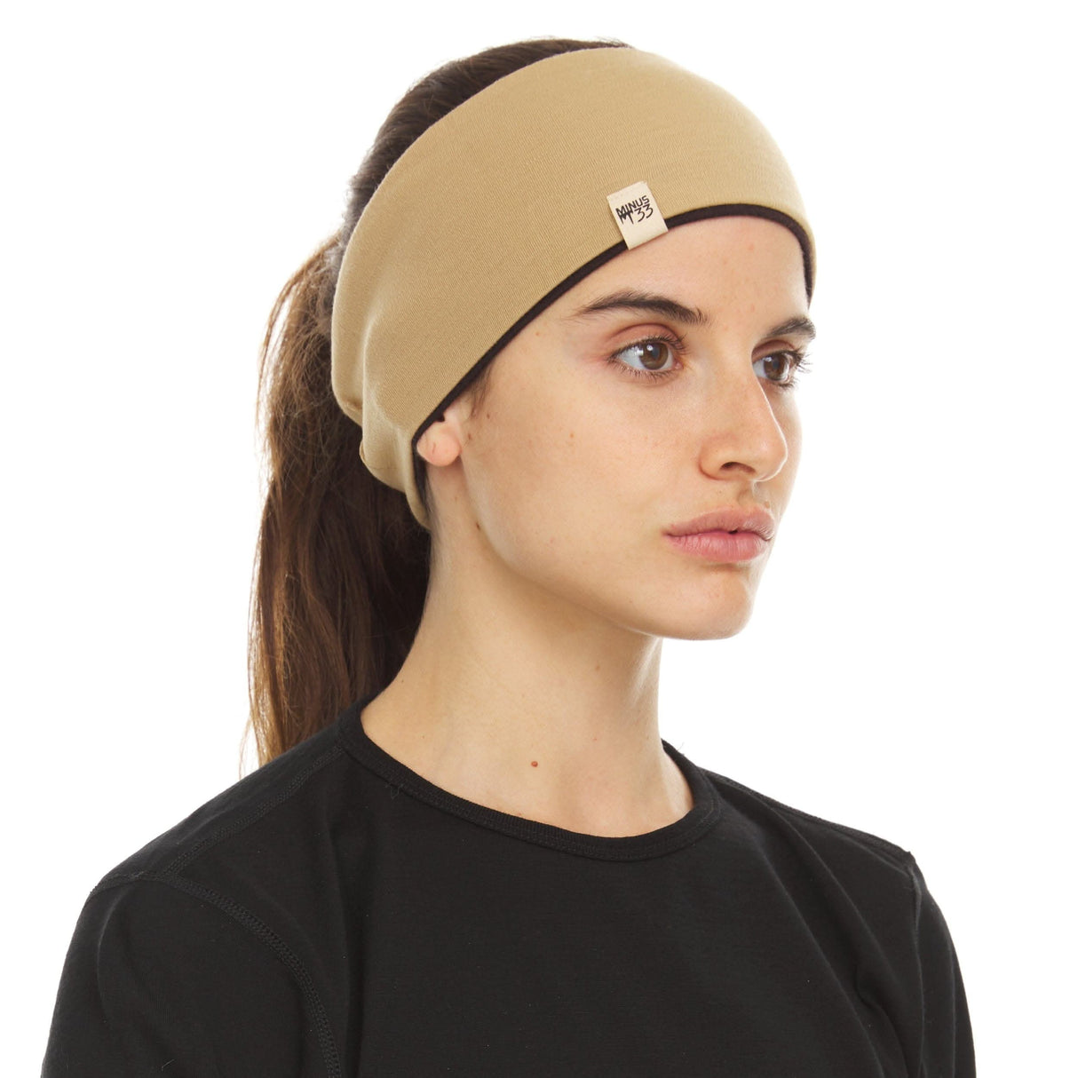 Reversible Headband 100% Merino Wool