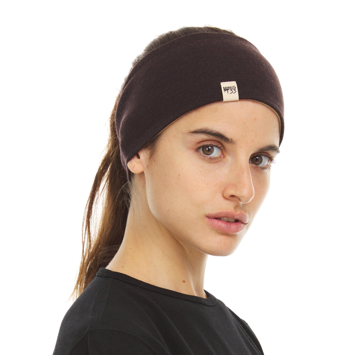 Reversible Headband 100% Merino Wool