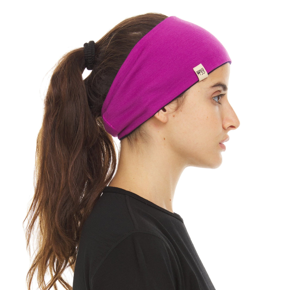 Reversible Headband 100% Merino Wool