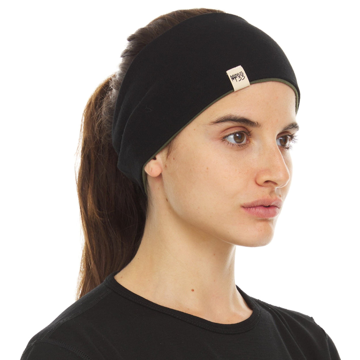 Reversible Headband 100% Merino Wool