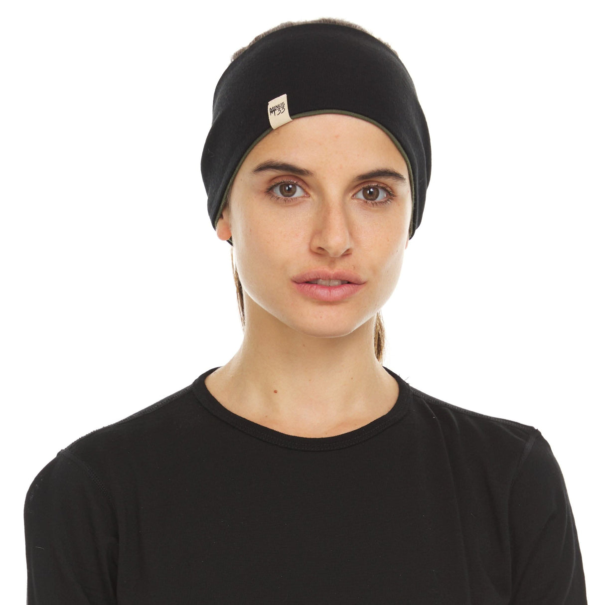 Reversible Headband 100% Merino Wool