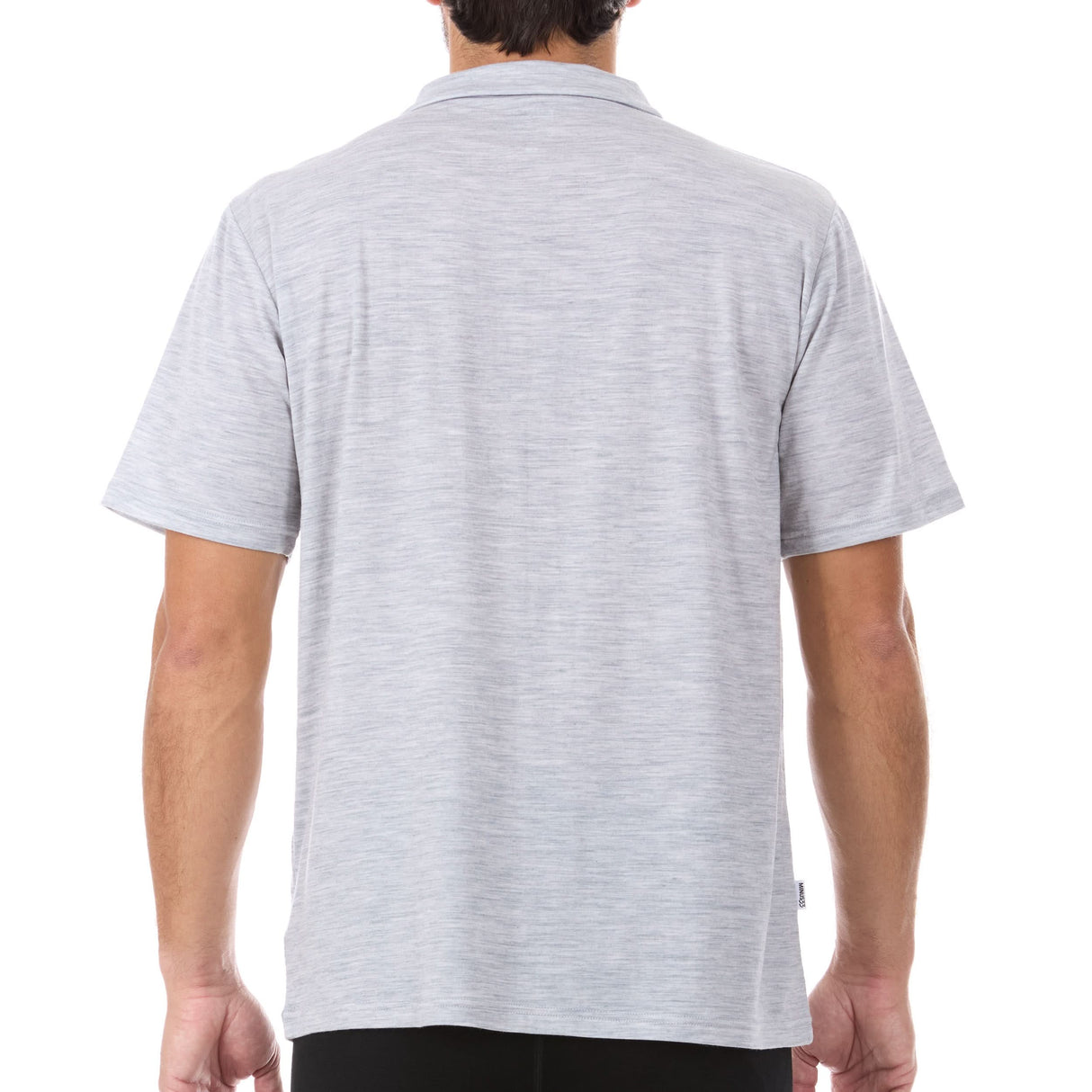 Men's Microweight Wool Polo Woolverino