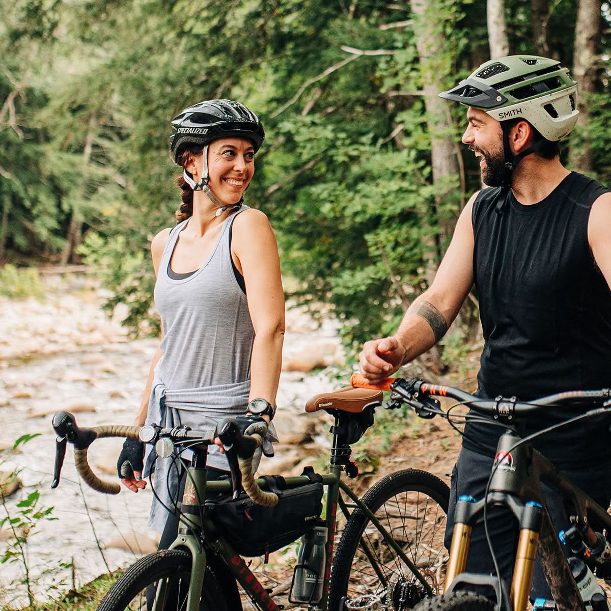 Women's Microweight Racerback Tank Top, by Woolverino