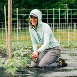 Microweight - Women's Wool 1/4 Zip Sun Hoodie Woolverino