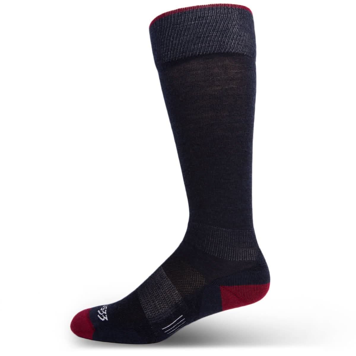 Over the Calf Microweight Cushion Wool Socks Mountain Heritage