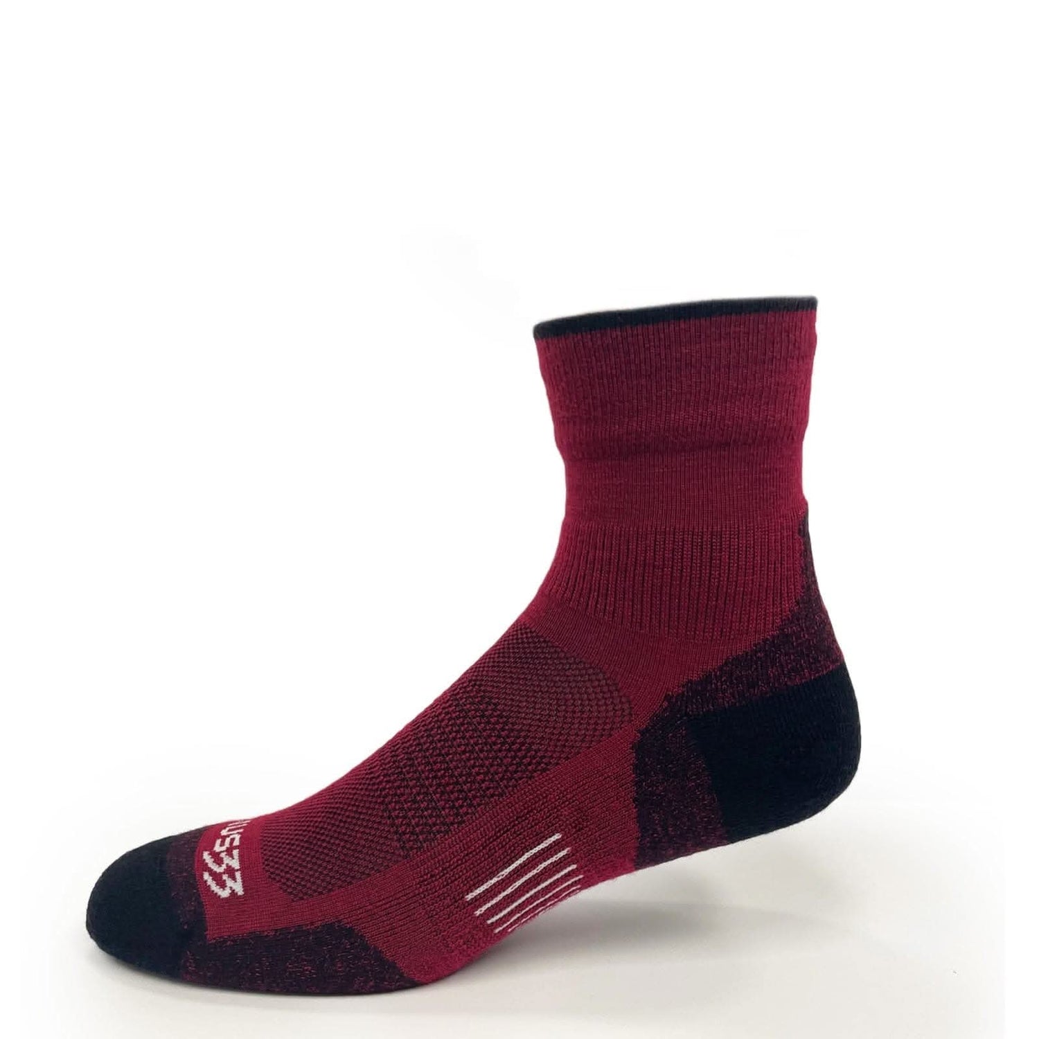 Microweight Cushion Mini Crew Wool Socks | Made in U.S.A.