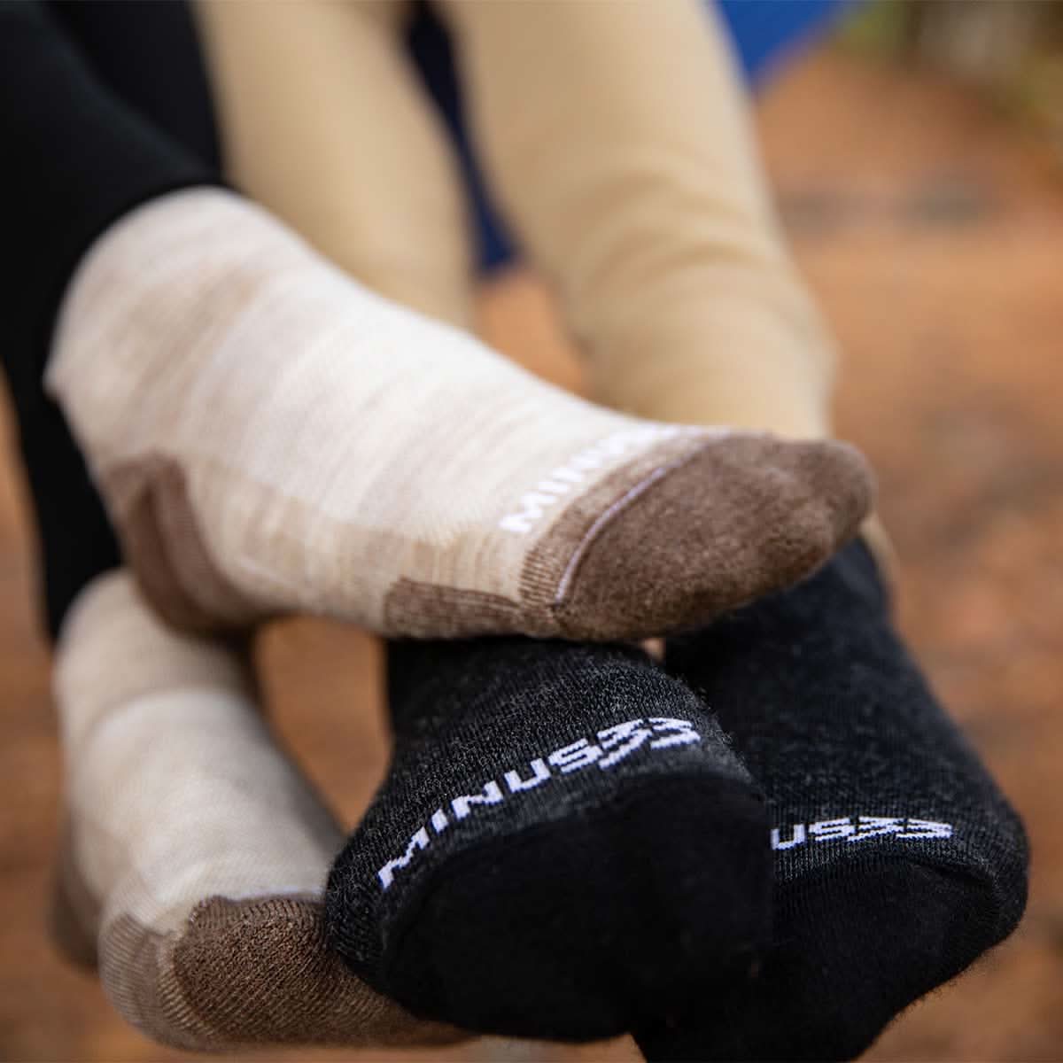 Microweight Cushion - Mini Crew Wool Socks Mountain Heritage