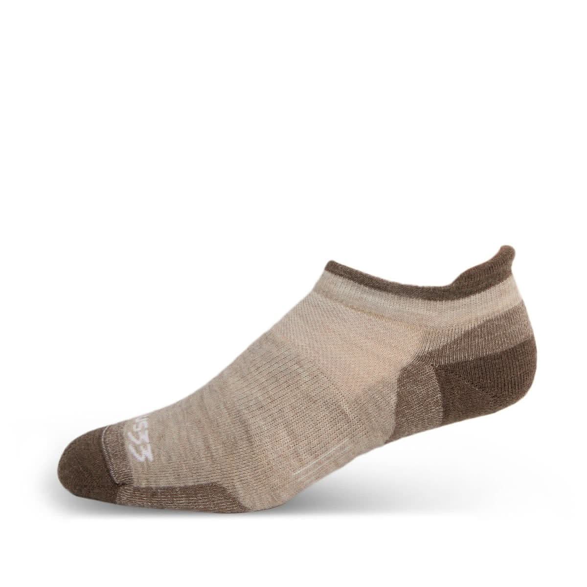 Lightweight No Show Tab Wool Socks Mountain Heritage