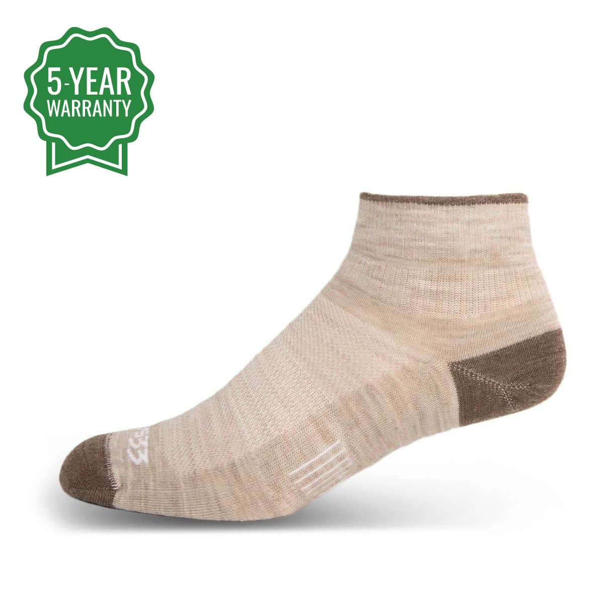 Microweight Ankle Wool Socks by Mountain Heritage