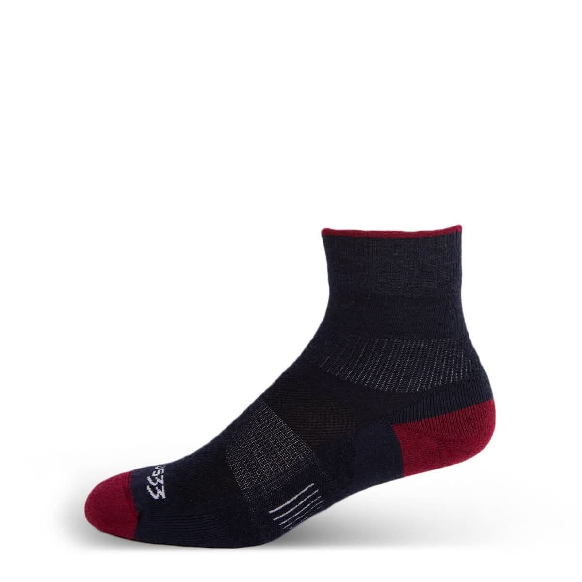 Microweight Cushion Mini Crew Wool Socks | Made in U.S.A.