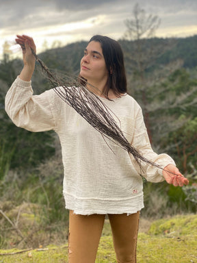 women's 100% organic cotton shirt